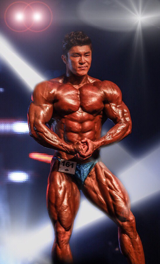 피트니스스타대회 내셔널리그 머슬 헤비급에 출전하는 김일환 선수(사진=피트니스스타 제공)